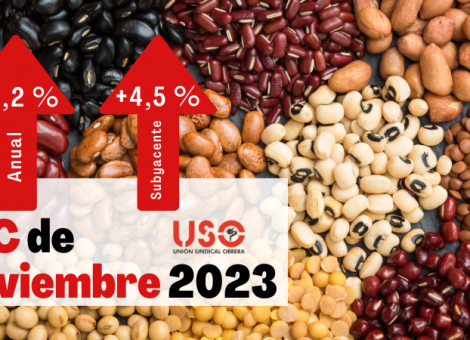 La subida del precio de los alimentos triplica el IPC y la subida salarial