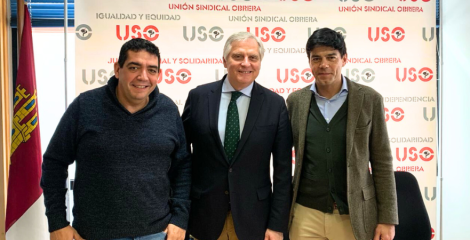 Joaquín Pérez inaugura nueva sede de USO en Ciudad Real por el crecimiento en la provincia