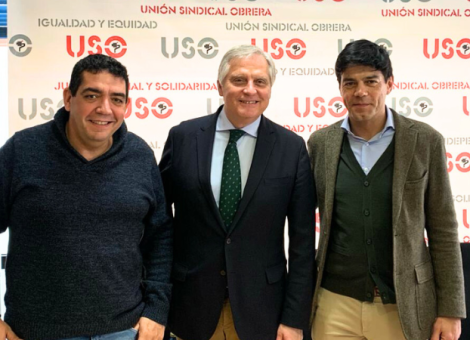 Joaquín Pérez inaugura nueva sede de USO en Ciudad Real por el crecimiento en la provincia