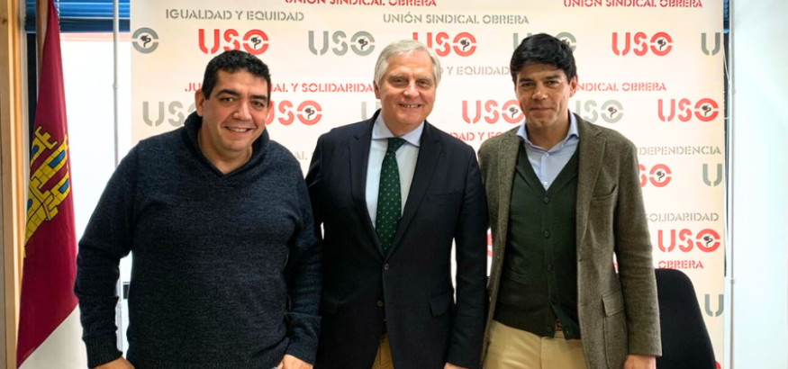 Joaquín Pérez inaugura nueva sede de USO en Ciudad Real por el crecimiento en la provincia