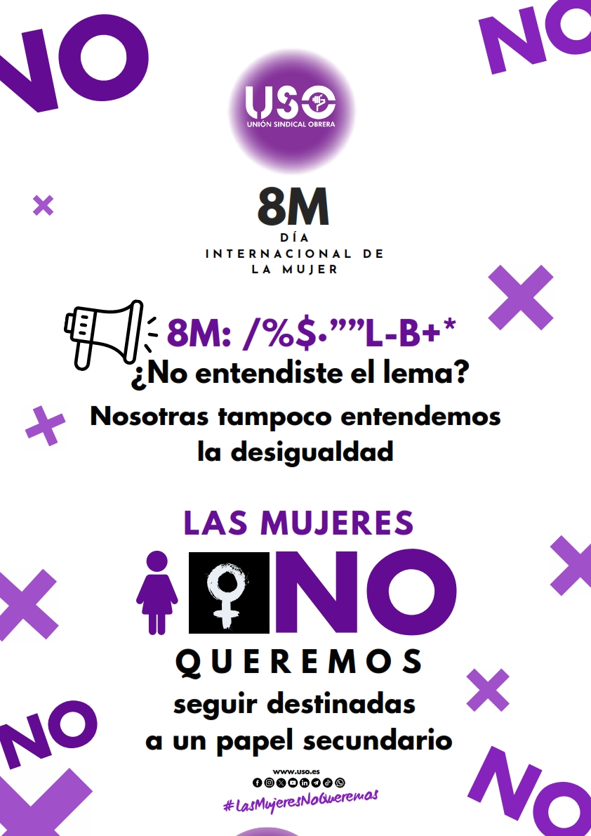 8M sindicato USO 2024