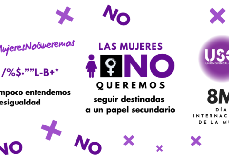 Estos son los actos reivindicativos de USO para el 8M, Día de la Mujer