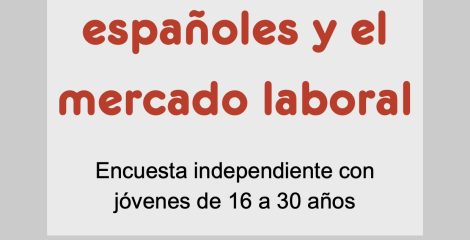 Estudio sobre los jóvenes españoles y el mercado laboral. Encuesta