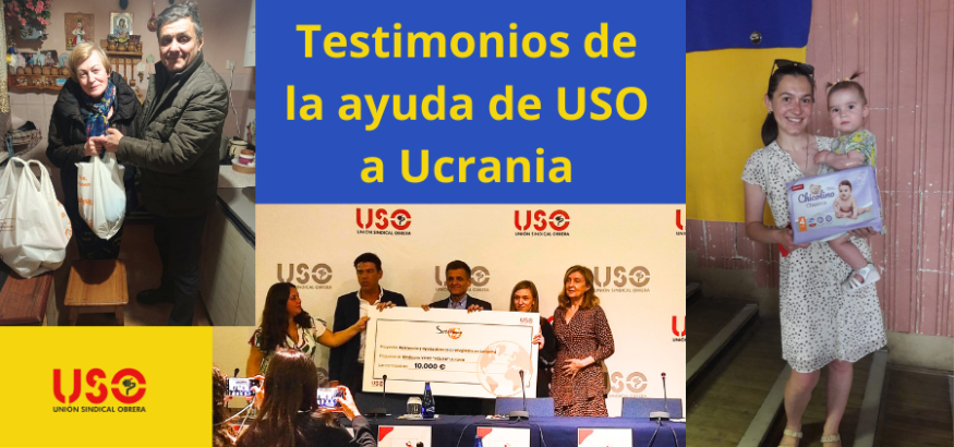Vost-Volya agradece a USO la ayuda a Ucrania y muestra parte de sus resultados