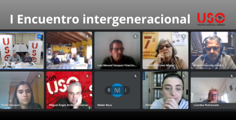 USO celebra su I Encuentro Intergeneracional en línea