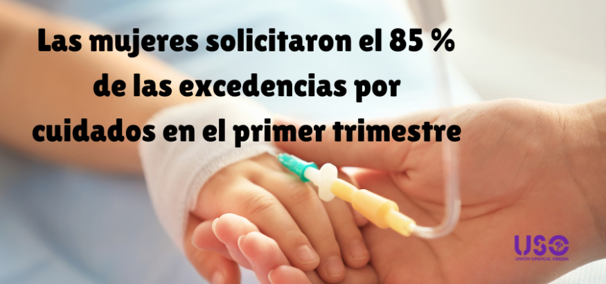 El 85 % de excedencias por cuidados, de mujeres; los permisos fraccionados, de hombres