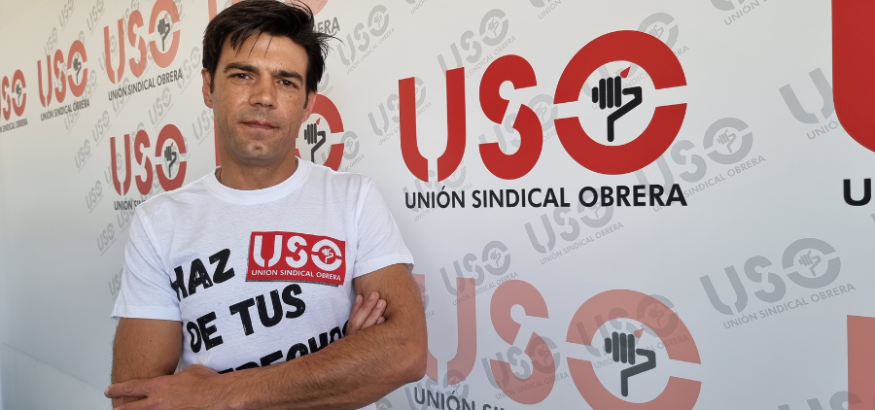 Joaquín Pérez presenta en Gijón el acto central y lema del 1 de Mayo de USO