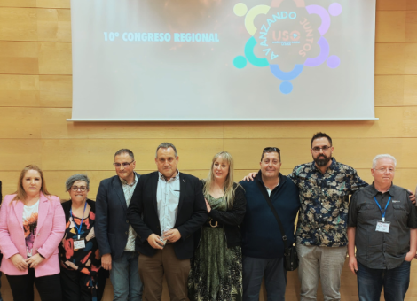 El 10º Congreso de USO-La Rioja reelige a Luis María Miguel