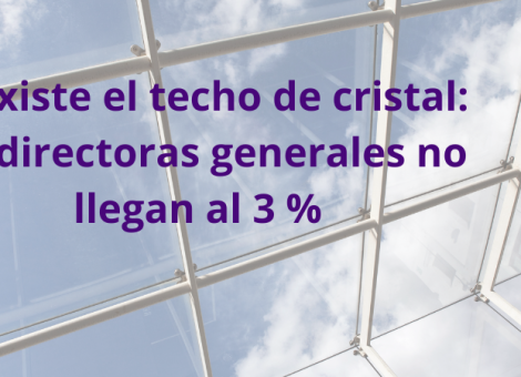 Sí hay techo de cristal: menos del 3 % de los CEO son mujeres