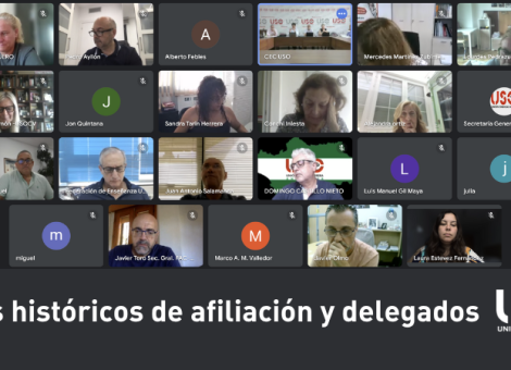 USO presenta en su Comité Confederal récord de afiliación y delegados