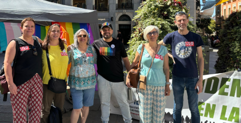 Acto de la MERP y Mayores LGTBI para blindar las pensiones en la Constitución