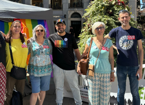 Acto de la MERP y Mayores LGTBI para blindar las pensiones en la Constitución