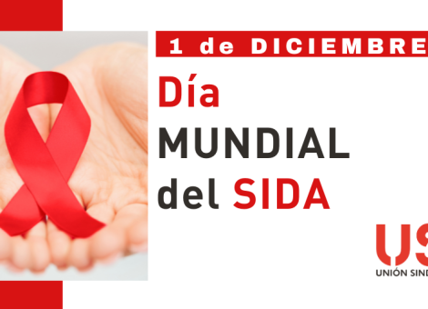 Día Mundial del SIDA: USO exige el fin del estigma y la discriminación hacia las personas con VIH