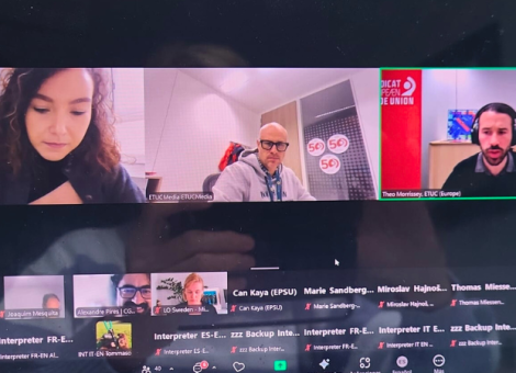USO presenta su modelo de comunicación digital en la CES