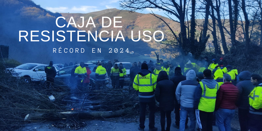La Caja de Resistencia y Solidaridad (CRS) de USO bate récords en 2024
