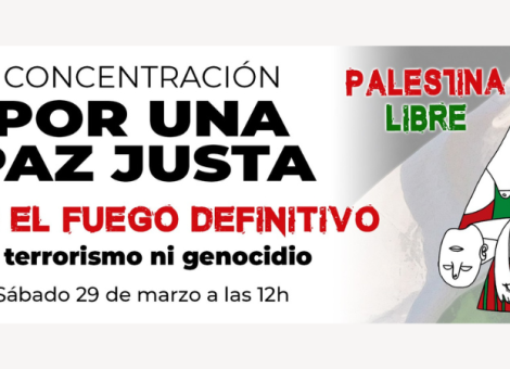 USO se suma a las concentraciones por el alto el fuego en Palestina