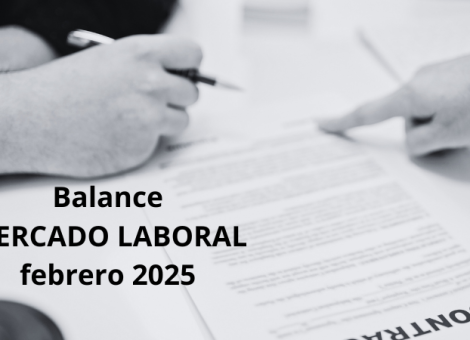 Balance del mercado laboral febrero: el 45% de los parados, de larga duración