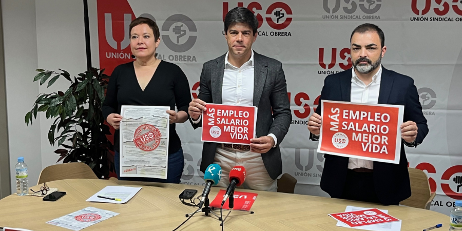USO celebrará en Cáceres la manifestación central del 1 de Mayo
