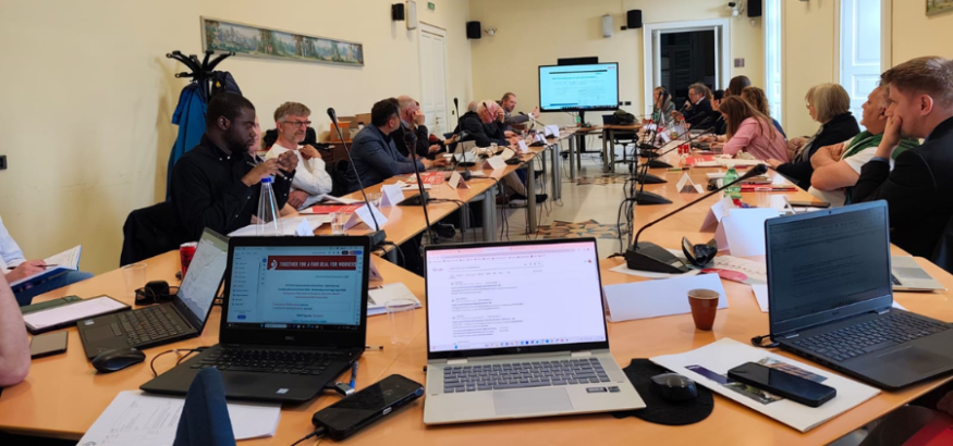 USO refuerza su presencia sindical europea en el Comité de Normalización de la CES USO refuerza su presencia sindical europea en el Comité de Normalización de la CES