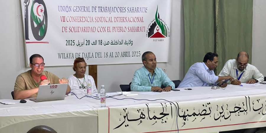 USO participa en el 10º Congreso de UGTSARIO reafirmando su compromiso con el Sáhara