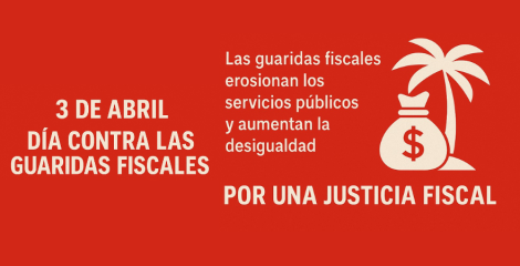 USO se moviliza contra las guaridas fiscales
