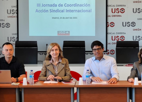 USO celebra su III Jornada de Coordinación de Acción Sindical Internacional