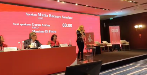 USO reclama un sindicalismo valiente y útil en la Conferencia de Mitad de Mandato de la CES