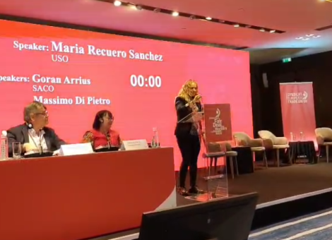 USO reclama un sindicalismo valiente y útil en la Conferencia de Mitad de Mandato de la CES