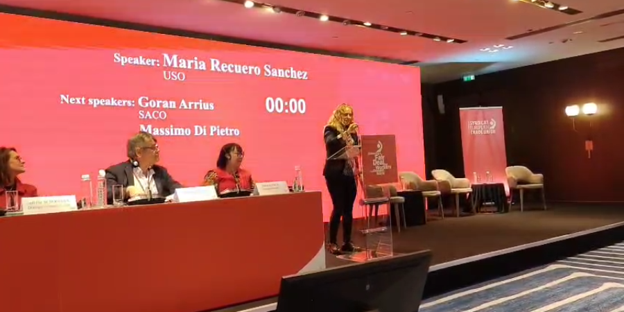 USO reclama un sindicalismo valiente y útil en la Conferencia de Mitad de Mandato de la CES