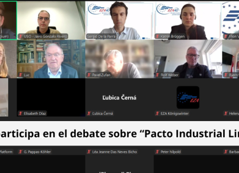 USO participa en el debate internacional de EZA sobre el Pacto Industrial Limpio