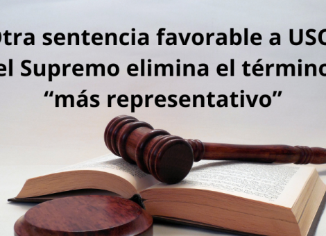 USO vuelve a conseguir que el Supremo anule “más representativo” de un RD