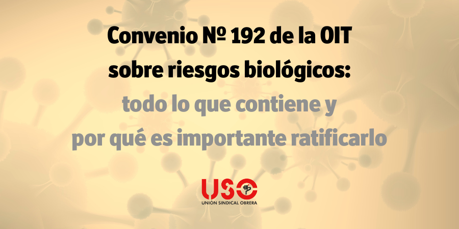En qué consiste el Convenio Nº 192 de la OIT, contra riesgos biológicos