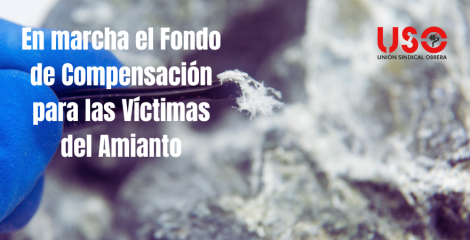 En marcha el Fondo de Compensación para las Víctimas del Amianto