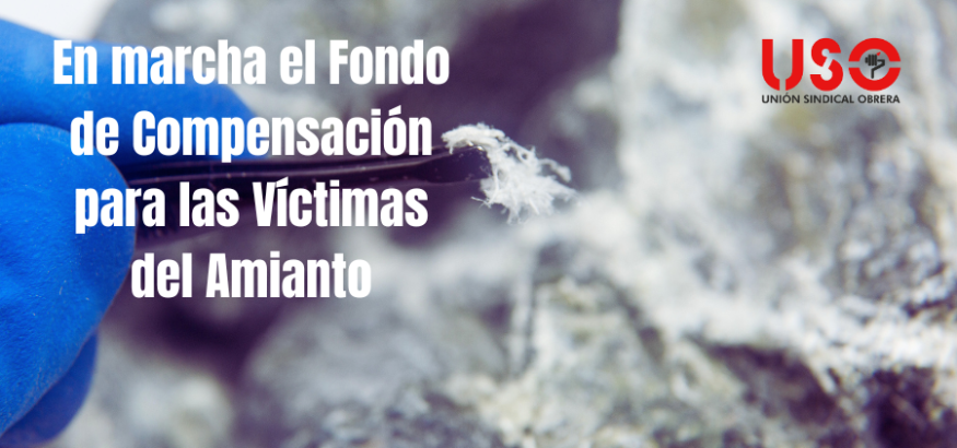 En marcha el Fondo de Compensación para las Víctimas del Amianto En marcha el Fondo de Compensación para las Víctimas del Amianto