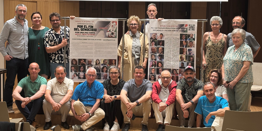 La Plataforma PararLaGuerra y personalidades de la cultura, juntos por Palestina