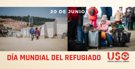 USO exige políticas que garanticen derechos para las personas refugiadas