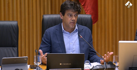 Joaquín Pérez analiza la situación laboral en la Comisión de Trabajo del Congreso