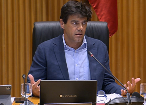 Joaquín Pérez analiza la situación laboral en la Comisión de Trabajo del Congreso