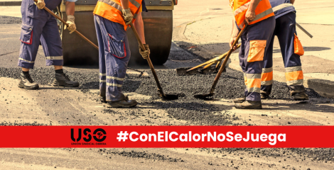 Trabajar con calor extremo es un riesgo, que puede ser mortal