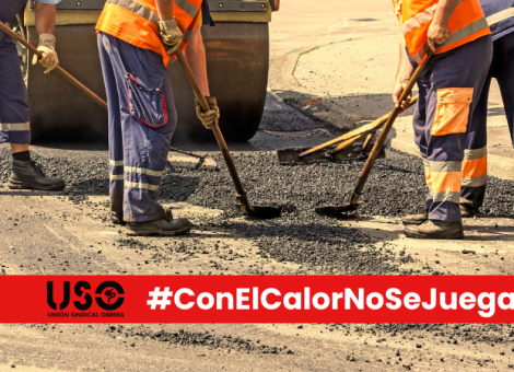 Trabajar con calor extremo es un riesgo, que puede ser mortal