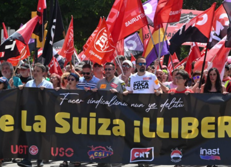 USO pide la libertad de “Las 6 de La Suiza”: hacer sindicalismo no es delito