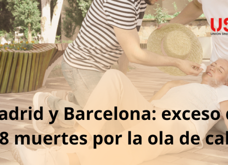 458 muertes por la ola de calor de finales de junio en Madrid y Barcelona