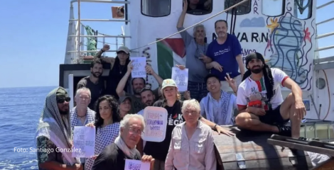 USO y la CSI condenamos la interceptación del barco humanitario Handala