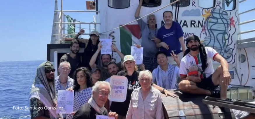 USO y la CSI condenamos la interceptación del barco humanitario Handala