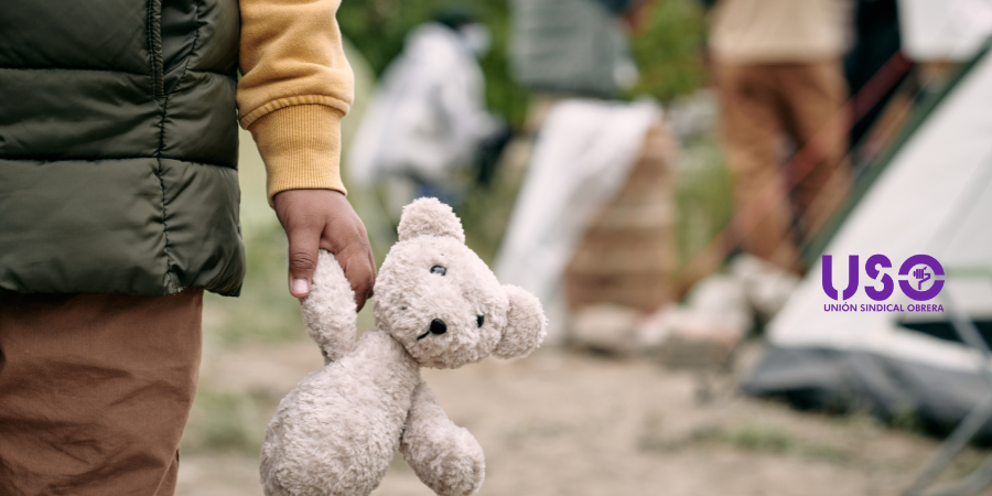 USO reclama mejores condiciones para menores migrantes USO reclama mejores condiciones para menores migrantes