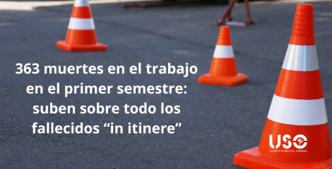 363 personas murieron por accidentes de trabajo en jornada o “in itinere”