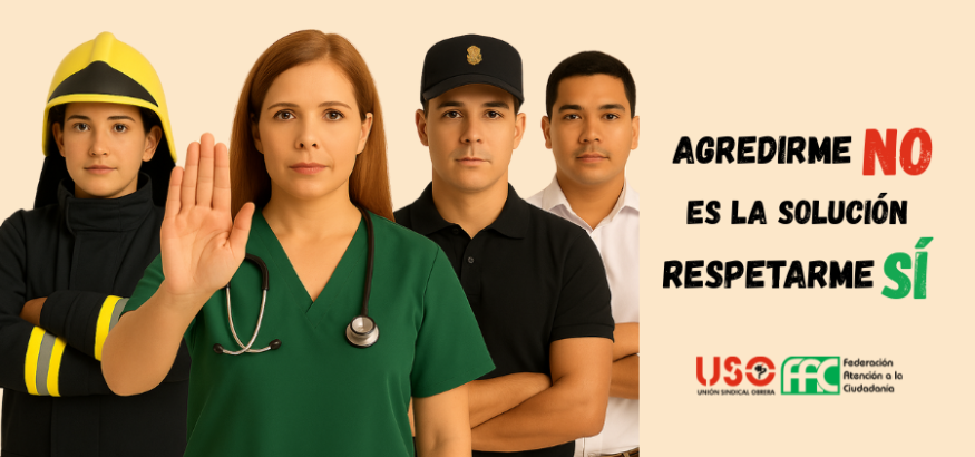FAC-USO lanza "STOP Agresiones" para proteger a los empleados públicos de violencia externa