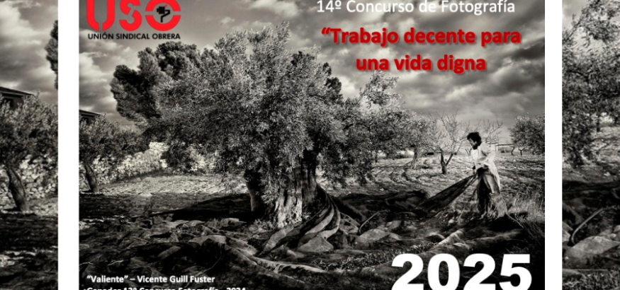 USO convoca el 14º Concurso de Fotografía "Trabajo decente para una vida digna 2025"
