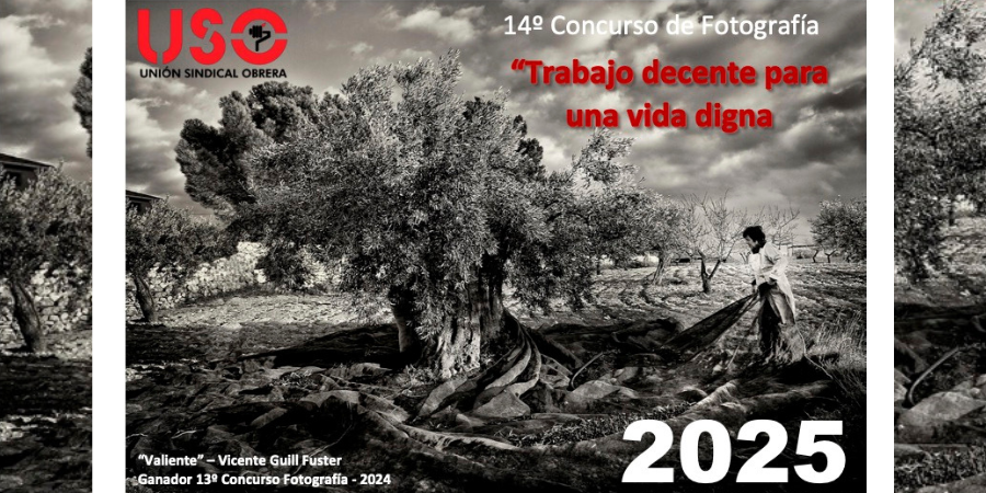 USO convoca el 14º Concurso de Fotografía “Trabajo decente para una vida digna 2025”