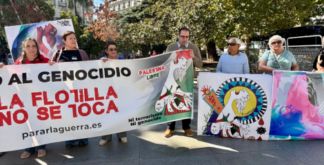 Reunión con grupos parlamentarios para pedir el fin del genocidio en Gaza